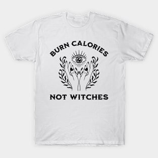 Funny Witch Pagan Workout Sport Gym Weight Loss T-Shirt